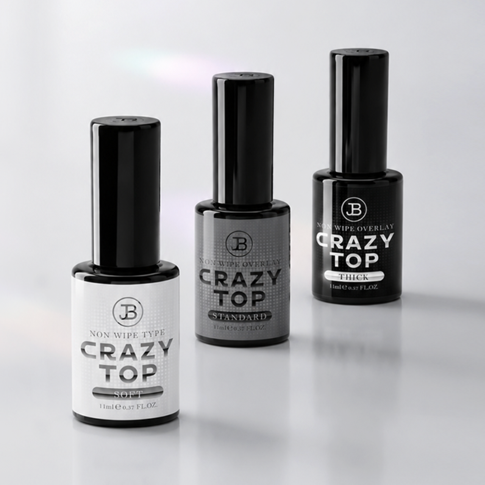 Jin.B - Crazy Top Non-wipe 14ml (Soft, Standard, Thick)