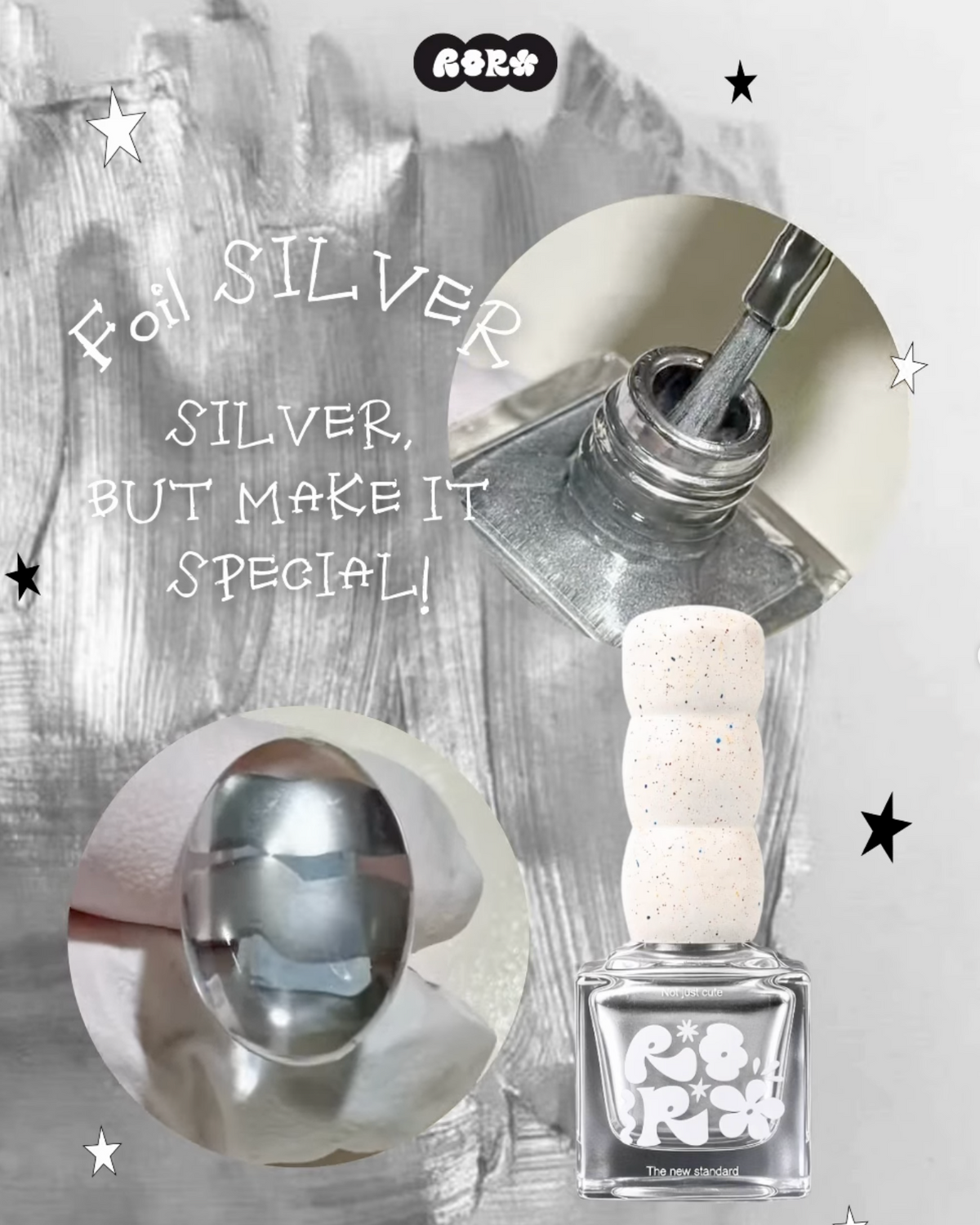 RORO - FOIL SILVER Ink RRi-26
