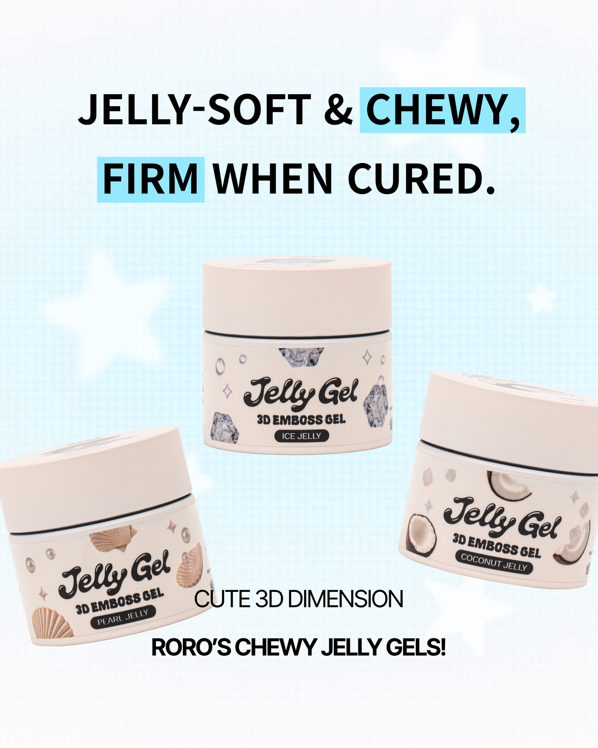RORO - Ice Jelly Gel 10g (Clear)