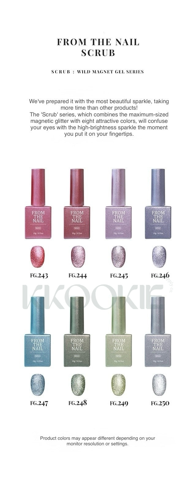 FROM THE NAIL - Scrub Collection (Individuals/Full set)