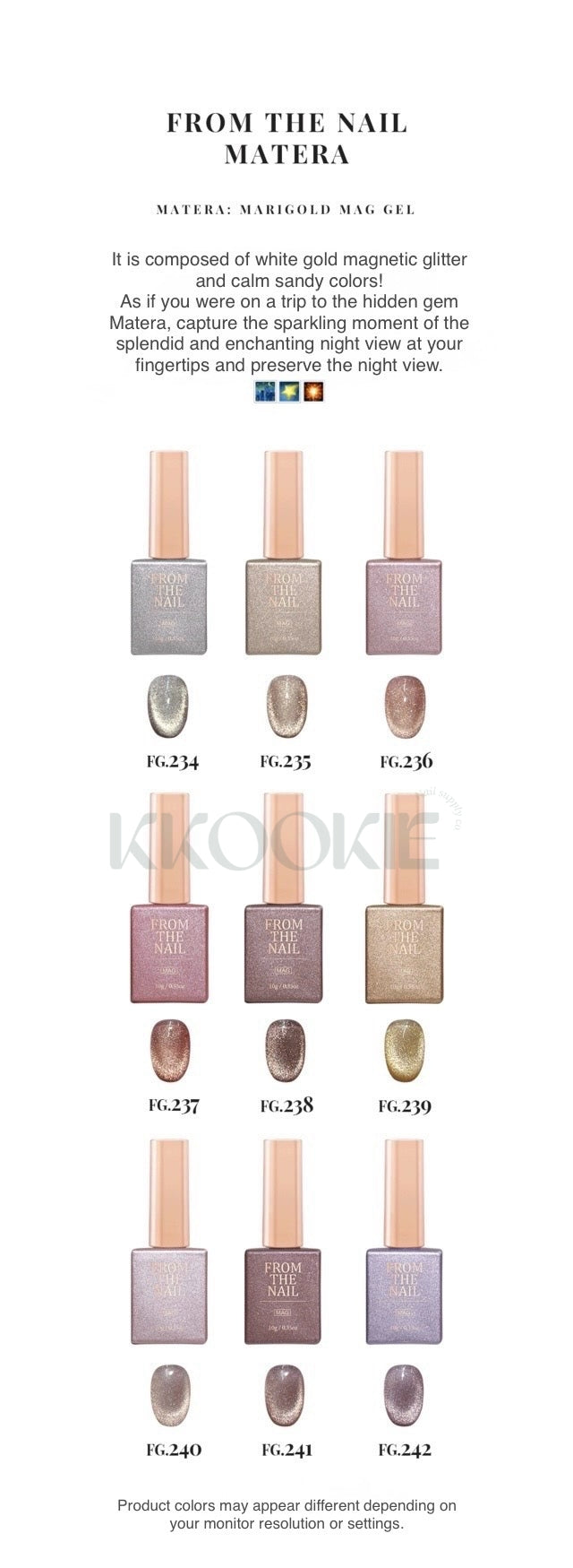 FROM THE NAIL - Matera Collection (Individuals/Full set)