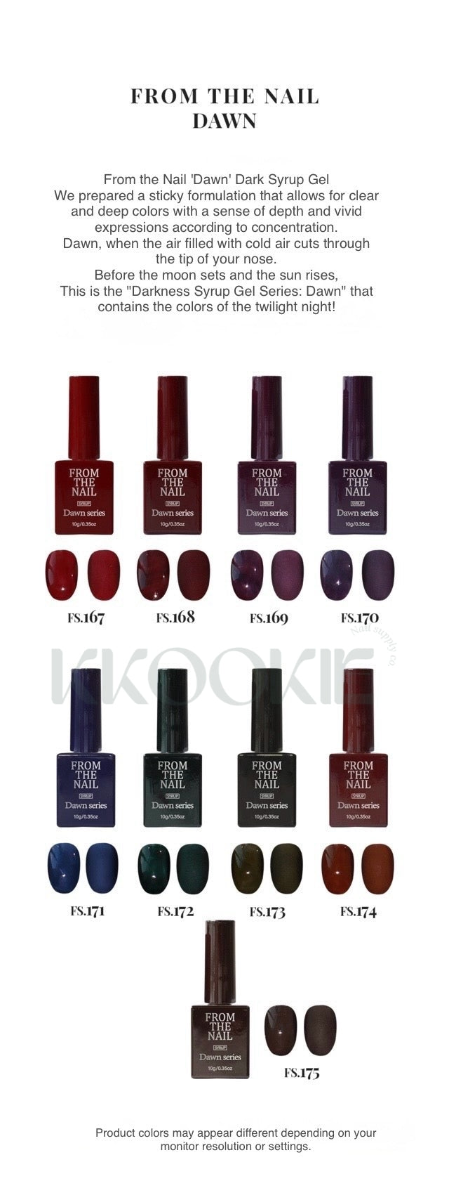 FROM THE NAIL - Dawn Collection (Individuals/Full set)