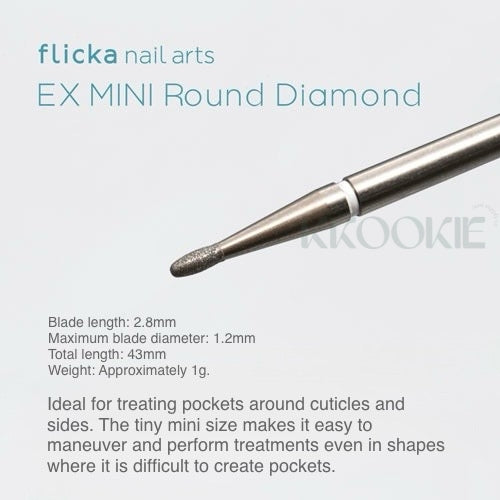 flicka nail arts - Sanding band / Drill Bits (6 types)