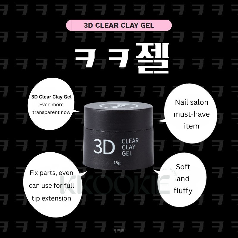 YOGO 3D Clear Clay Gel