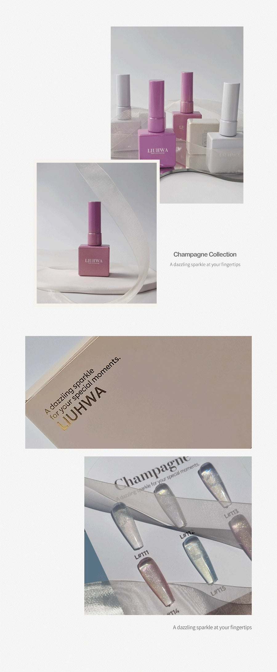 LIUHWA - CHAMPAGNE Collection (Individuals/Full set)