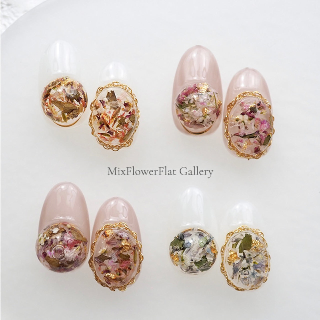 S Mint - Mix Flower Flat series 5 (4 colours)