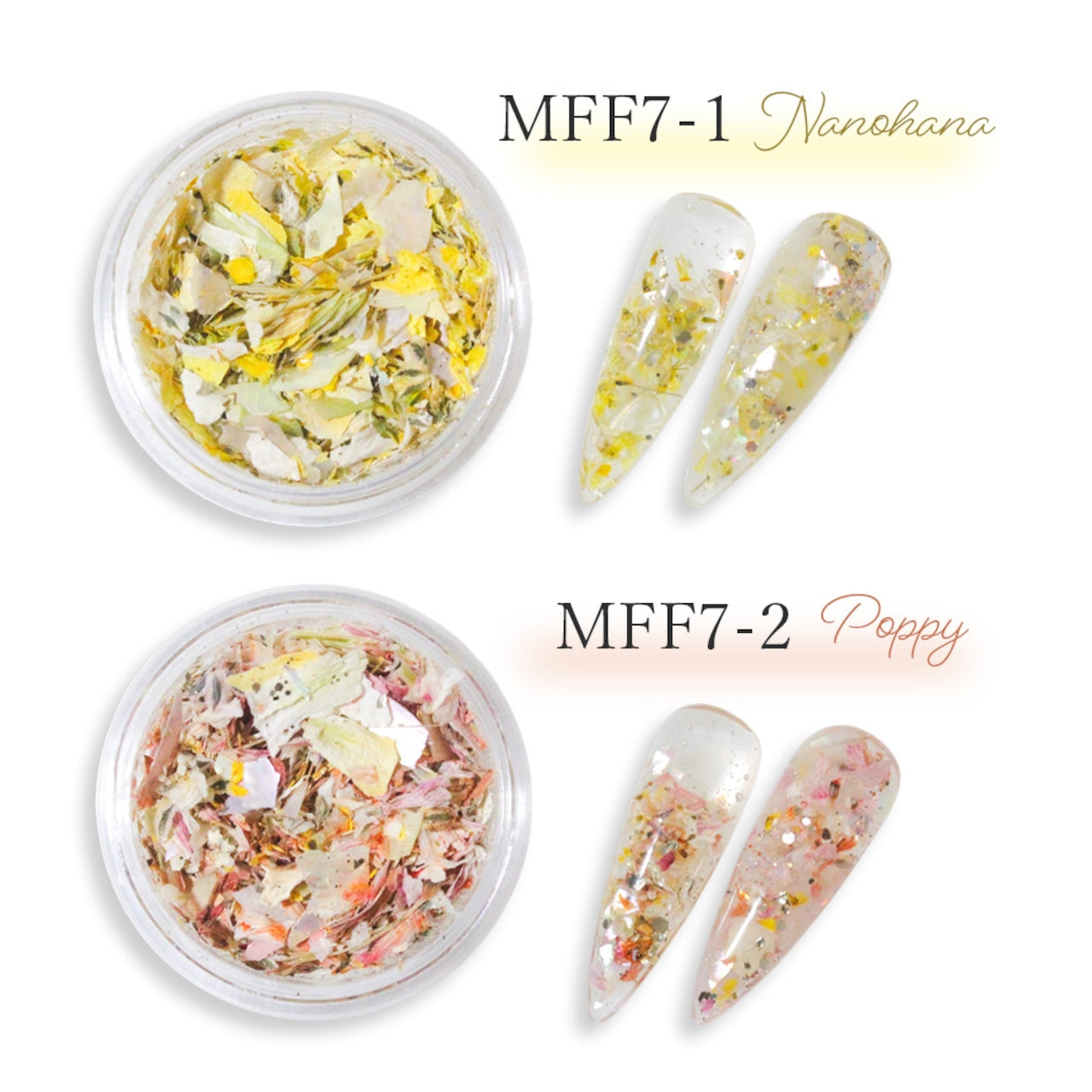 S Mint - Mix Flower Flat series 7 (6 colours)