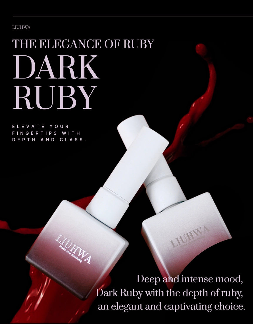 LIUHWA - Dark Ruby Magnetic Gel L#102