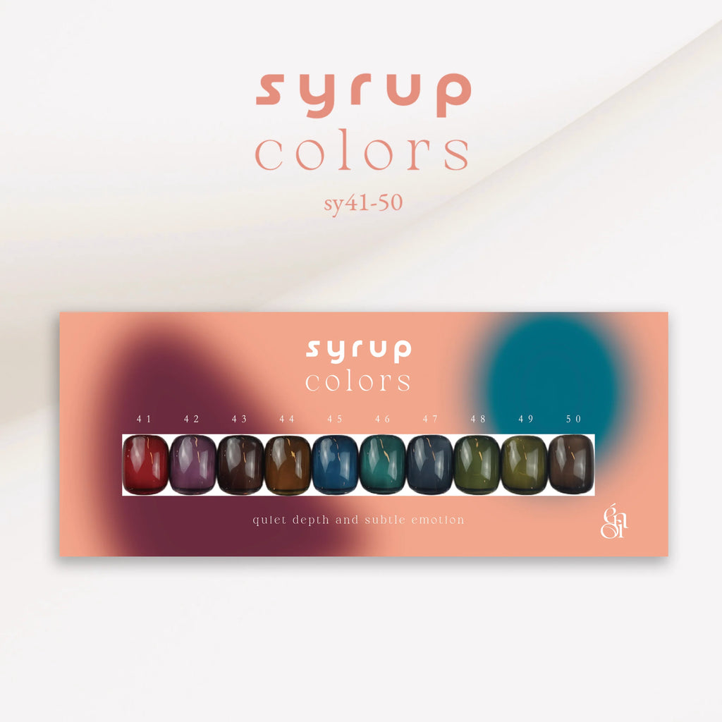 m_quiltnailさま専用enoi syrup colors sy41-50 enoi - AW Syrup Colours sy41-50 (Individuals/Full set)