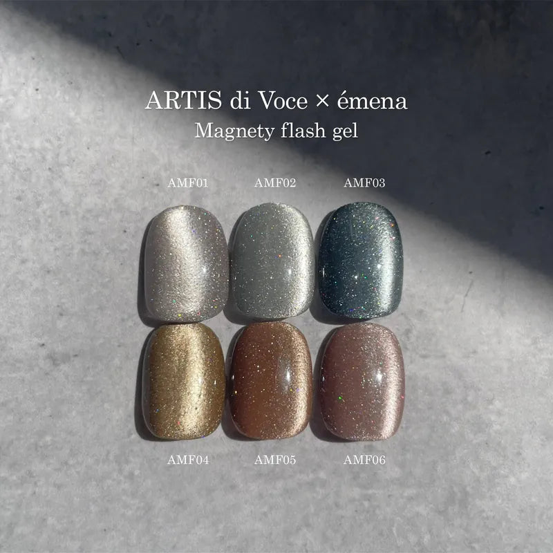 émena - ARTiS di Voce x émena Magnety Flash Gel (AMF01 - AMF06)