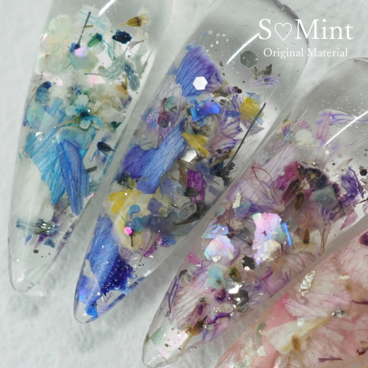 S Mint - Mix Flower Flat series 7 (6 colours)