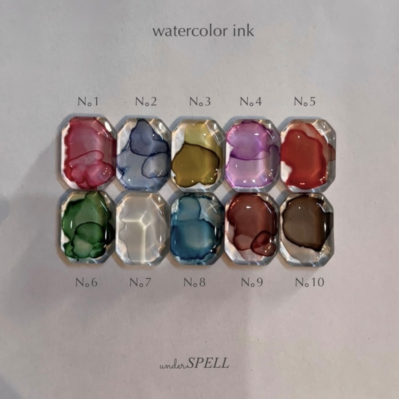 UNDERSPELL - Watercolour ink (10 Colours)