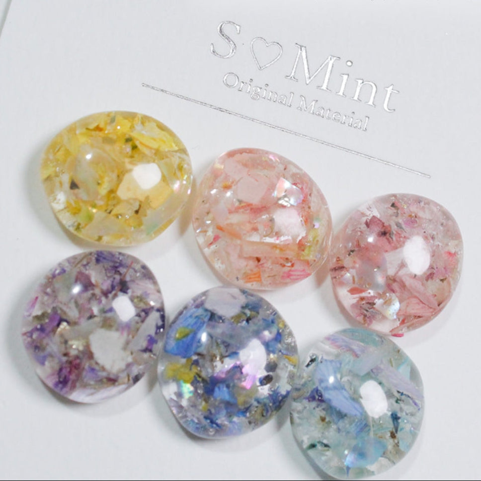S Mint - Mix Flower Flat series 7 (6 colours)