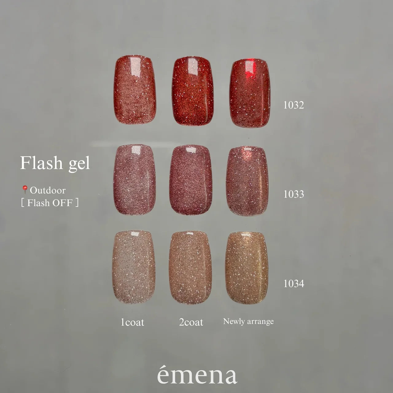 emena - Flash Gel (1032-1034)