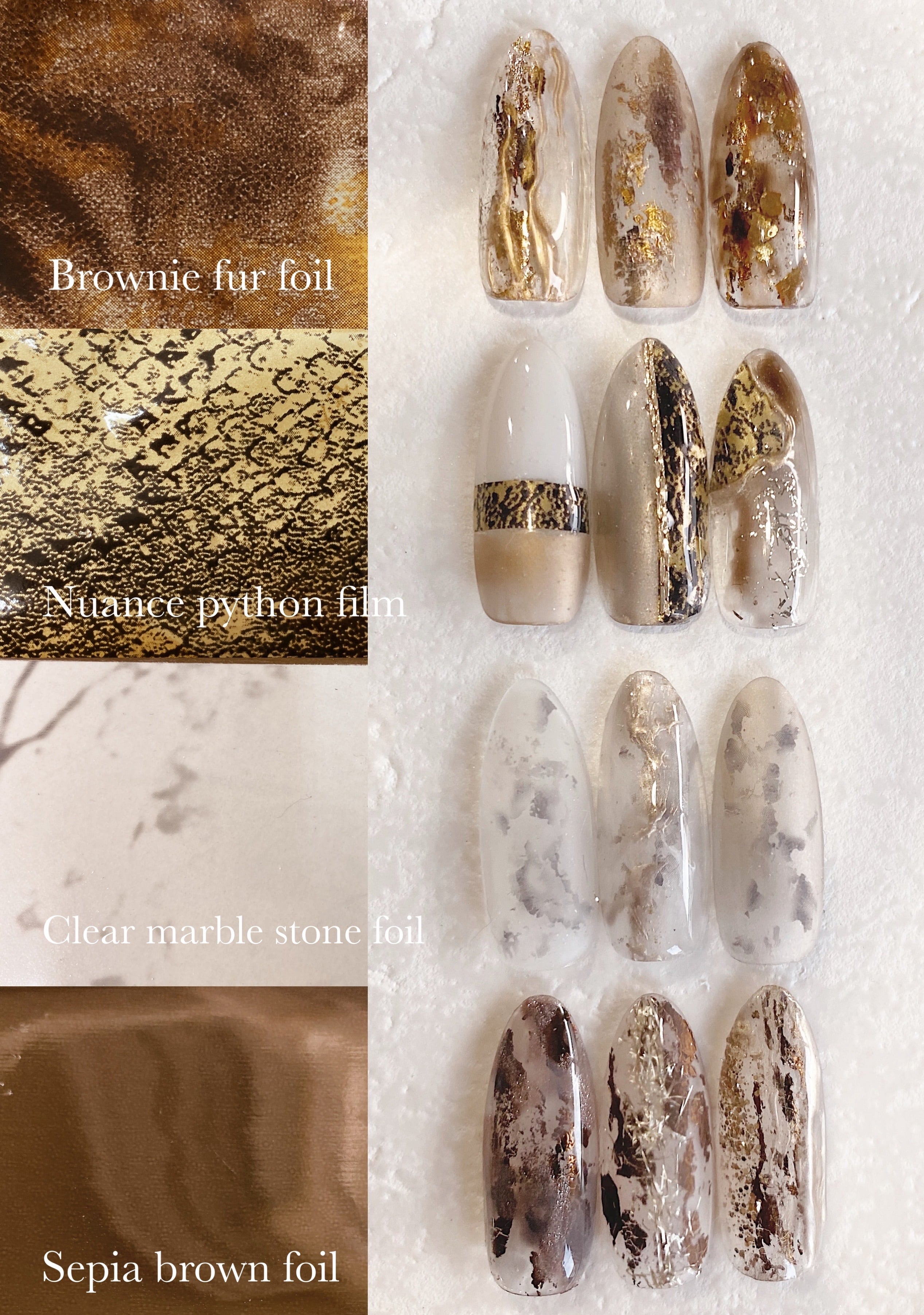 Atelier Novel - Sepia Brown Foil F628