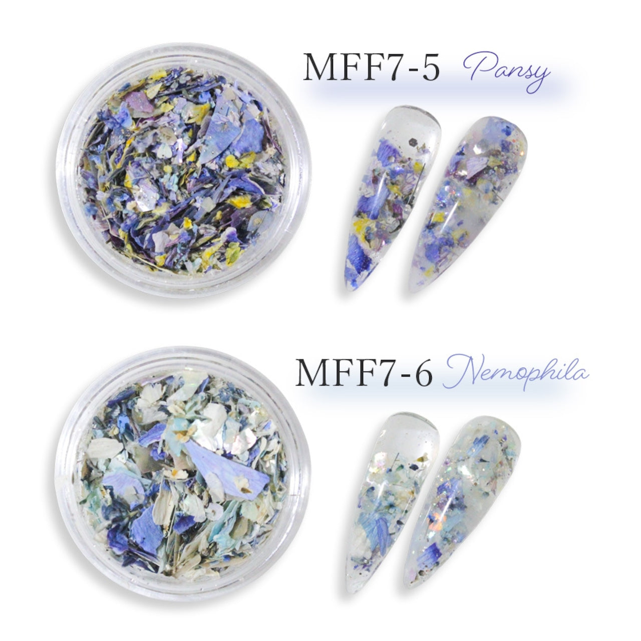 S Mint - Mix Flower Flat series 7 (6 colours)