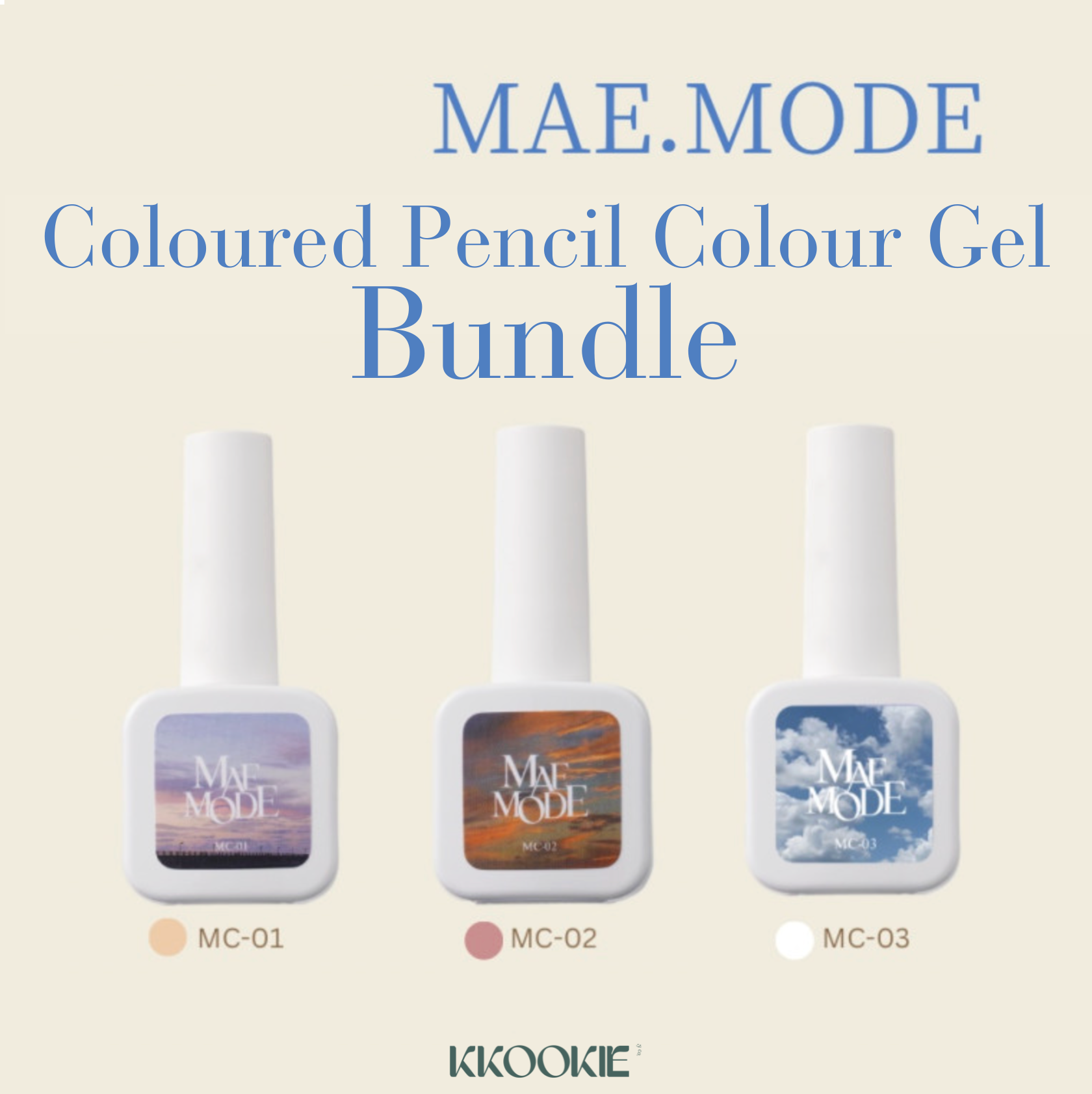 MAE MODE Coloured Pencil Colour Gel Bundle