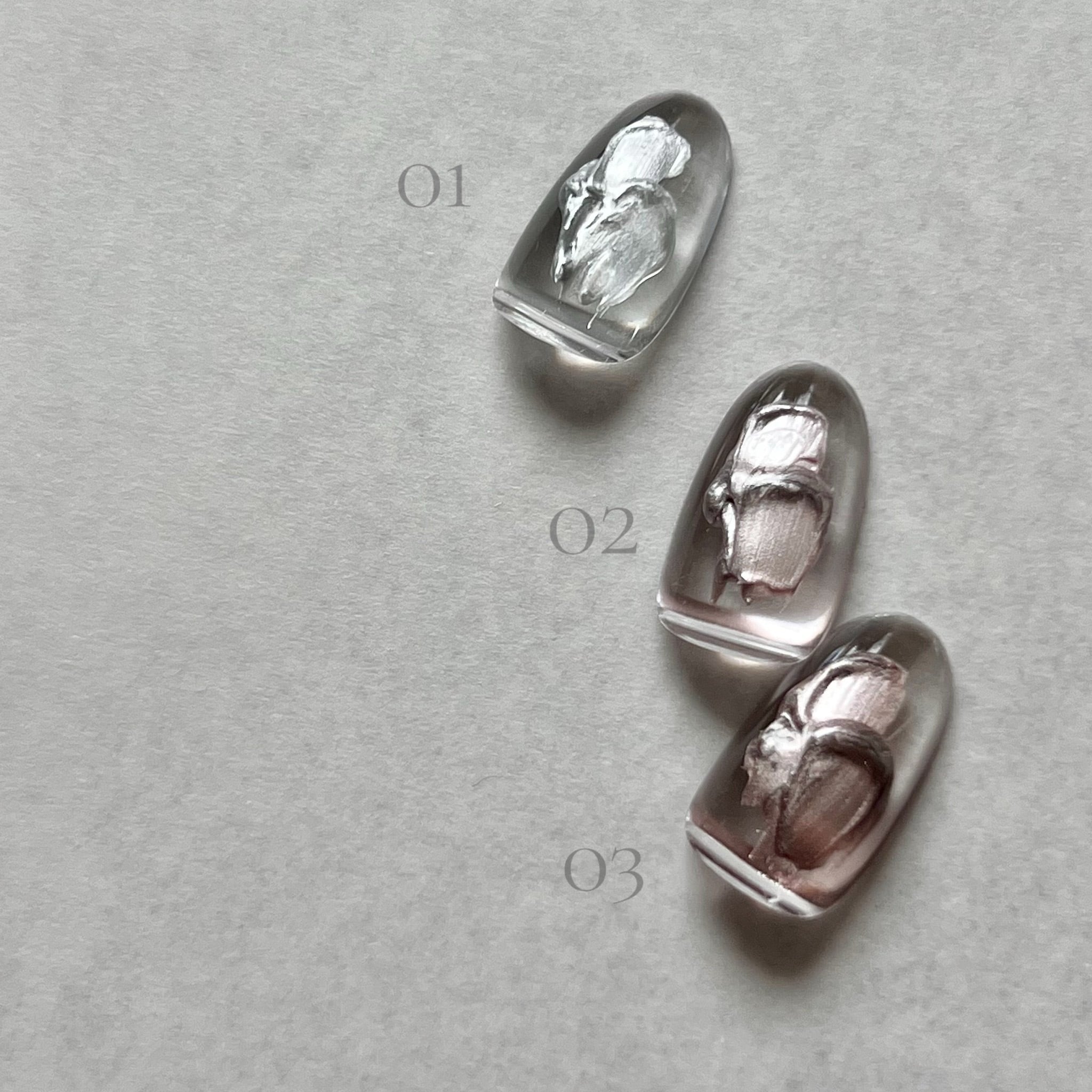 Atelier Novel - Metallic molding (3 Colours)