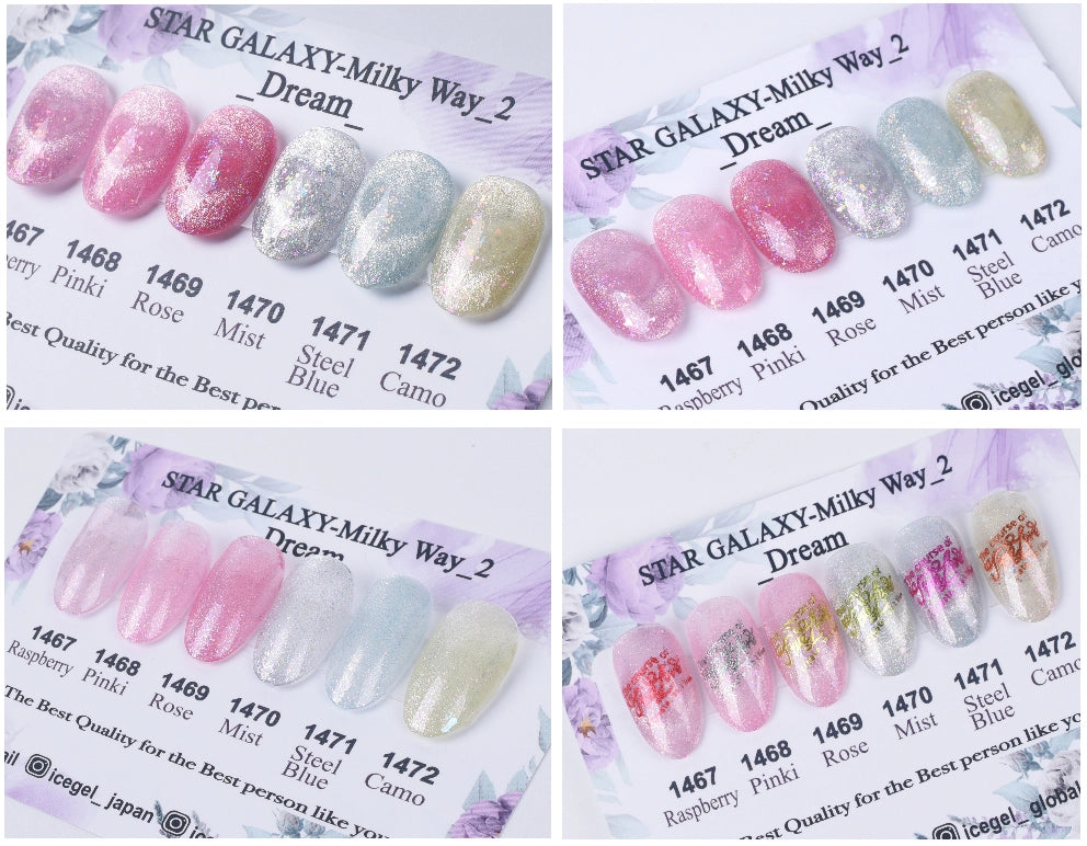 Icegel - Milky Way Season 2 6pc Collection