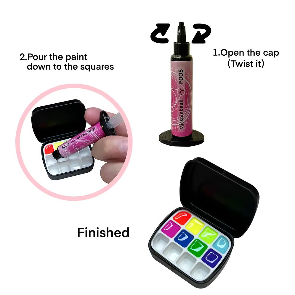 Misspinknail - Advanced Painting Gel C Set