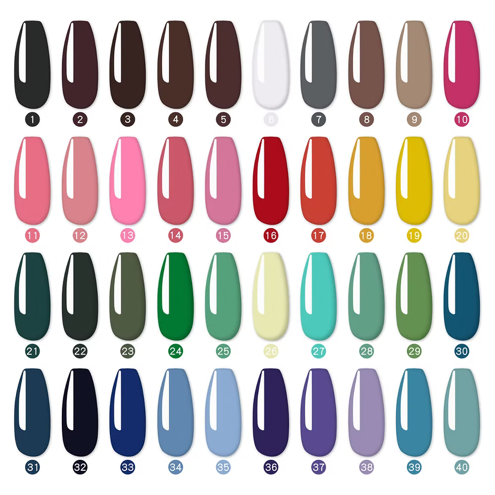 Misspinknail - MPA Gel Palette (40 colours painting gel)