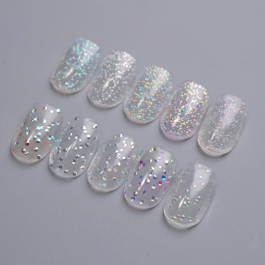 Ungu - PLUMP DOTS GLITTER ☆New Colour Pink☆