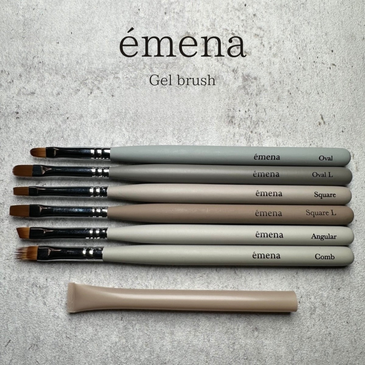 emena - Gel Brush (6 Types)