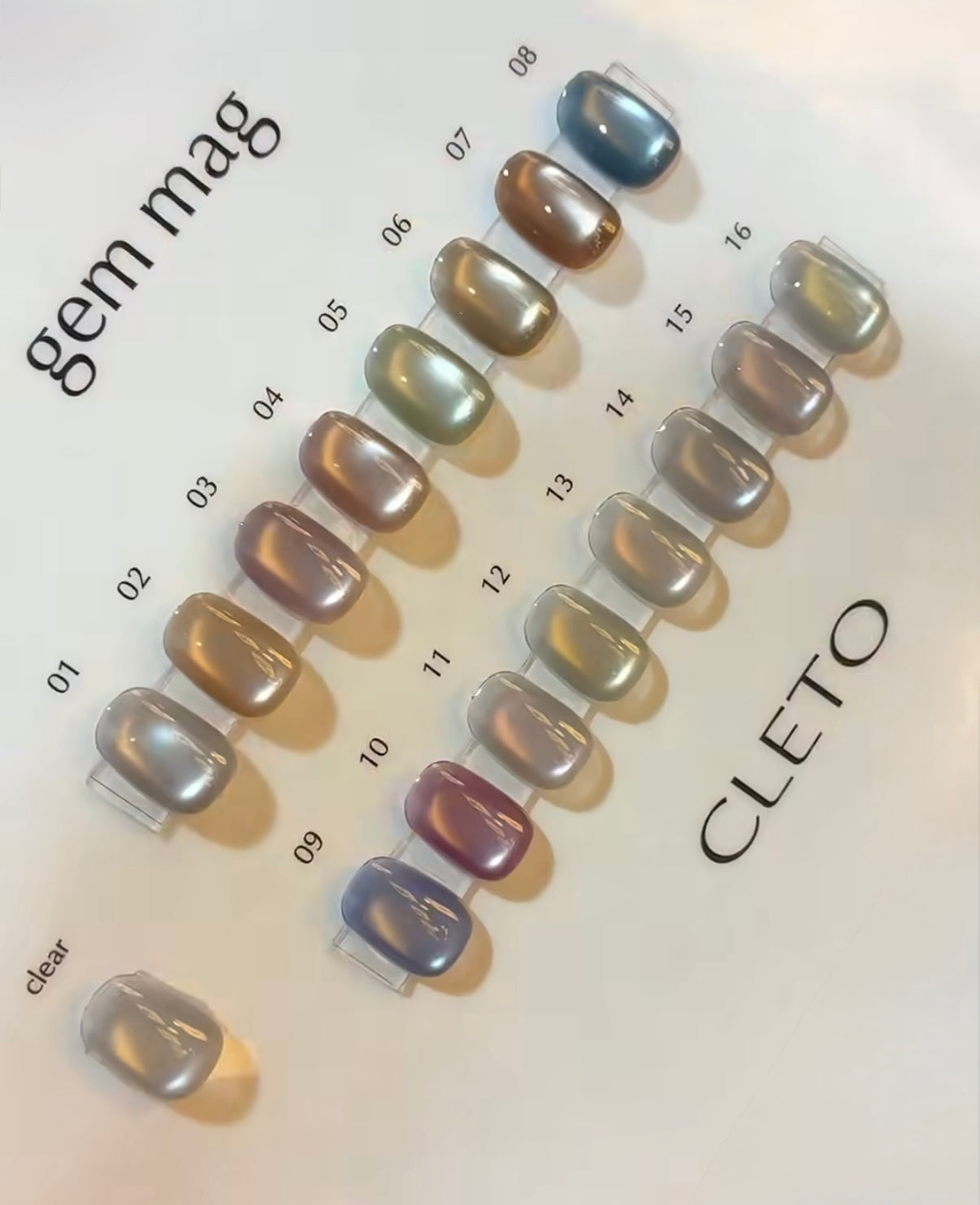 CLETO gem mag color ver. 11-16シリーズ CLETO - Gem Mag Set #2 (11-16)