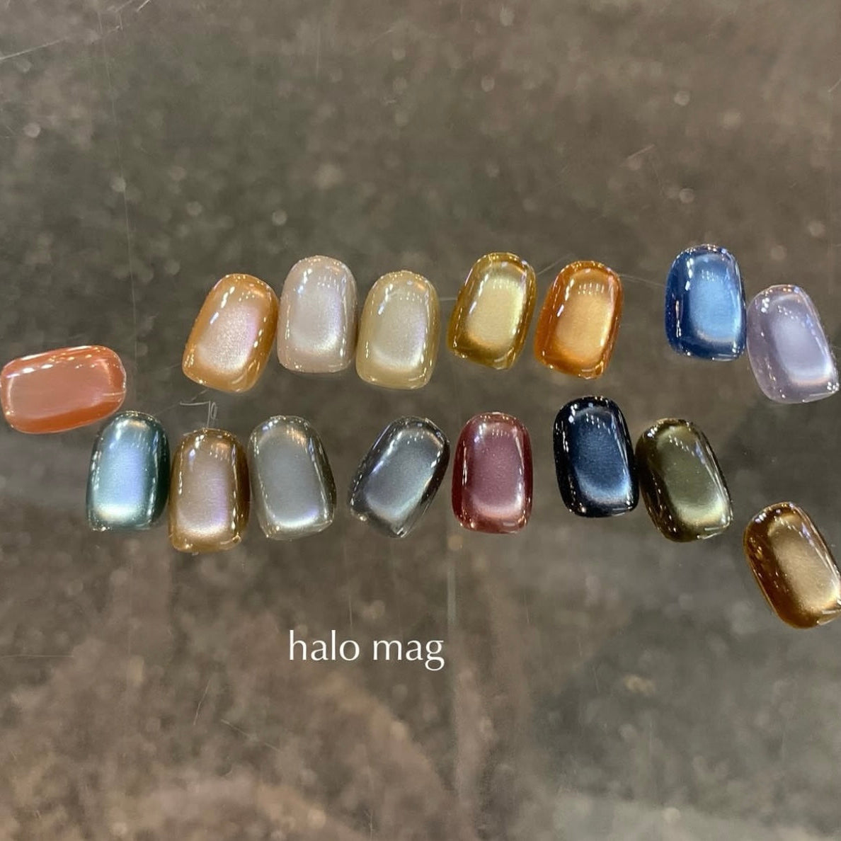 CLETO glow mag 6色set クレト riesato Cleto Glow Mag Collection #1 - 6 Magnetic Color Set – Zillabeau