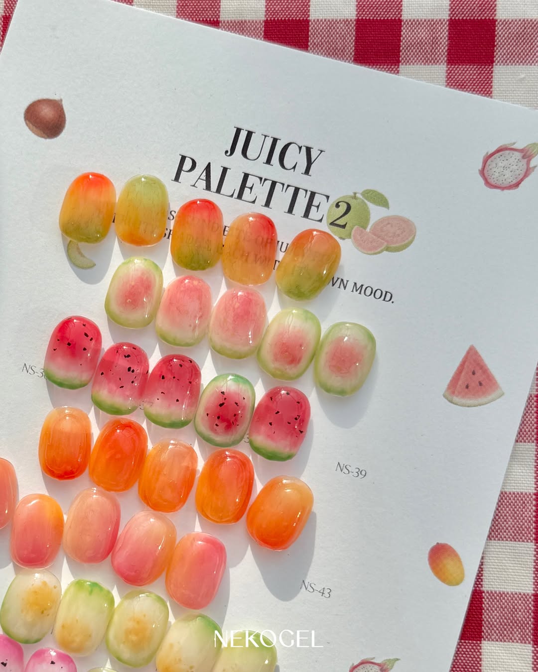 NEKOGEL - JUICY PALETTE 2