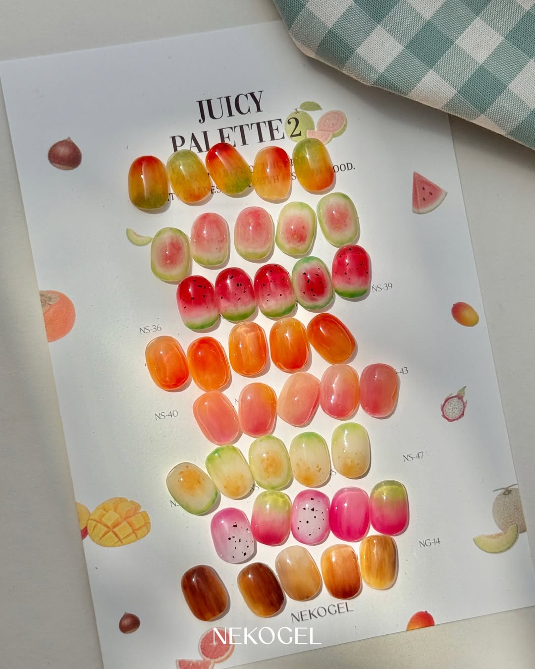 NEKOGEL - JUICY PALETTE 2