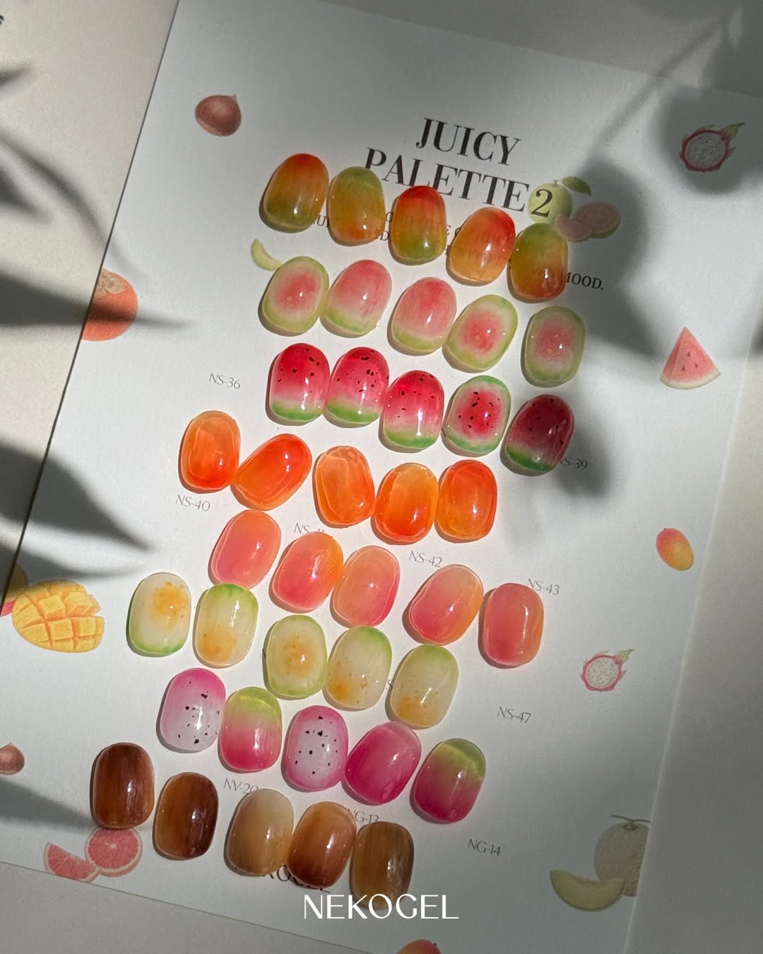 NEKOGEL - JUICY PALETTE 2