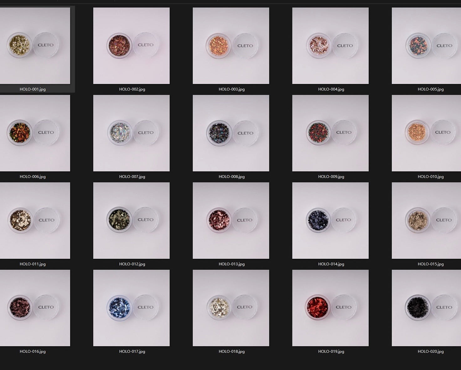 CLETO - Round HOLO (20 colours)