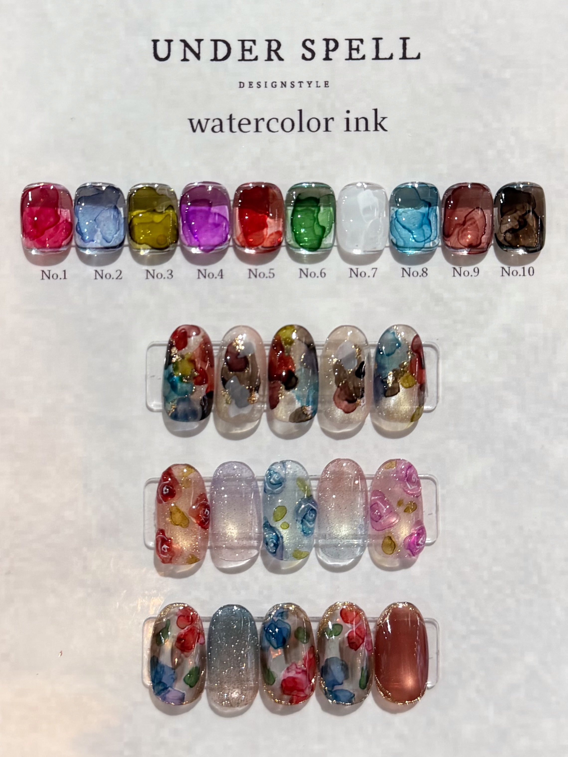 UNDERSPELL - Watercolour ink (10 Colours)