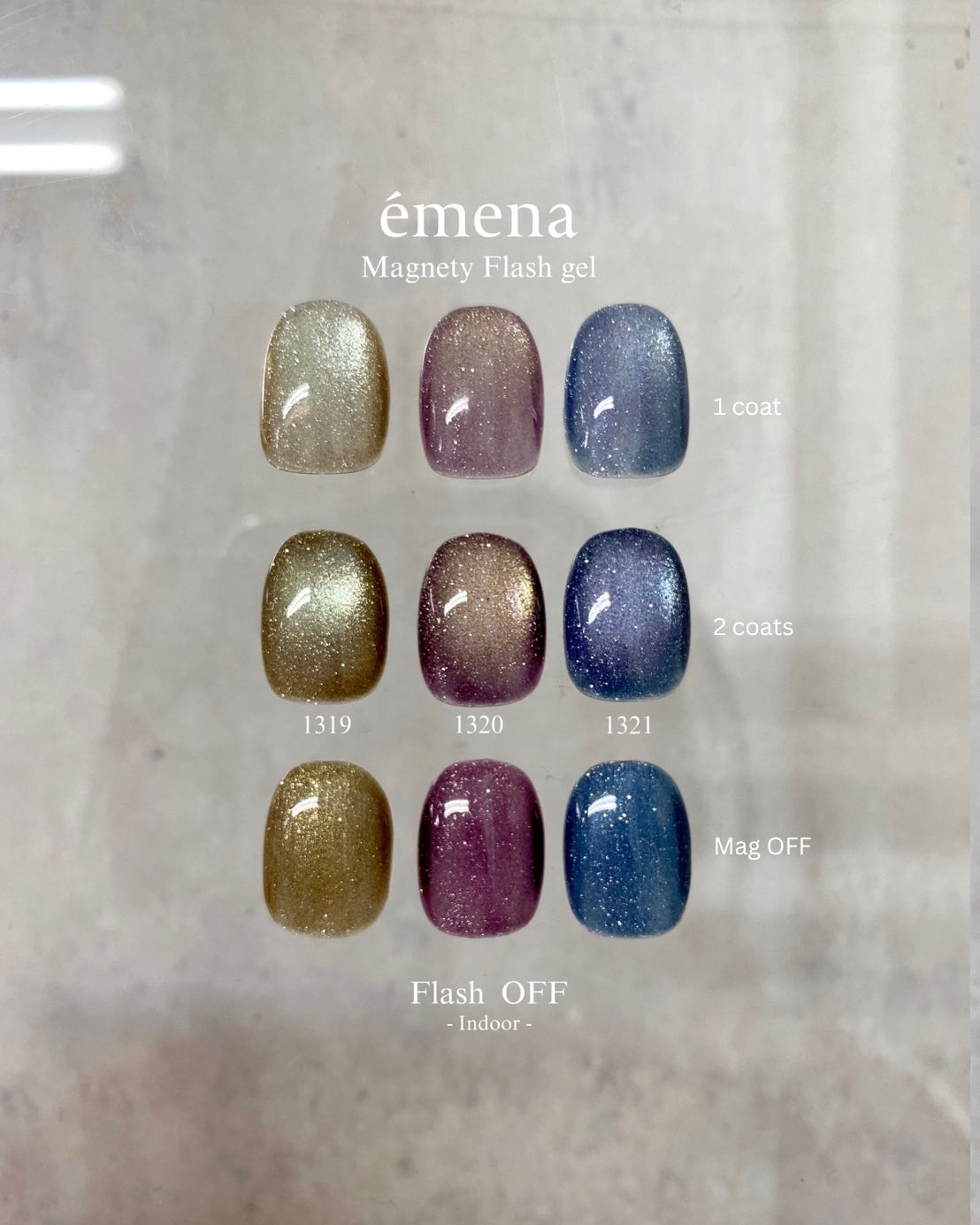 emena - Magnety Flash Gel (1319-1321)
