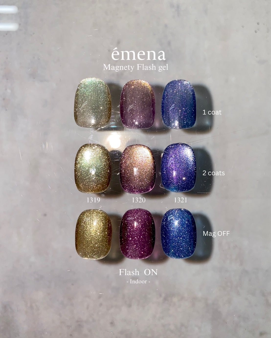 emena - Magnety Flash Gel (1319-1321)