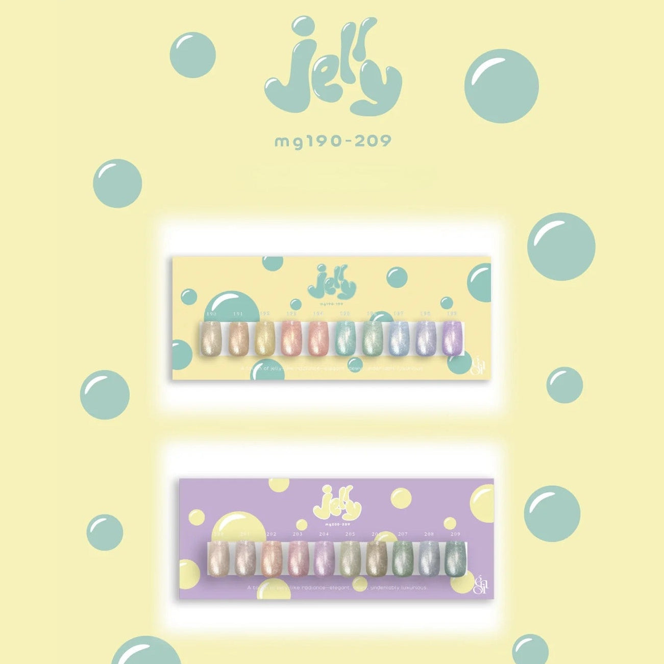 enoi - NEW IN* Jelly Mag mg190-209 (Individuals/Full set)