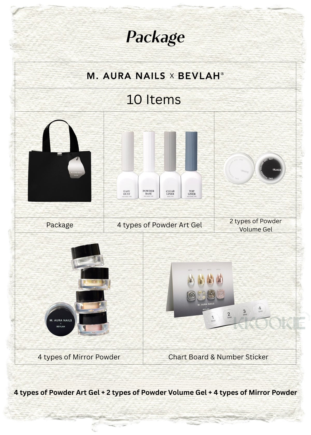 M.AURA x BEVLAH - Mirror System 10pcs Collection