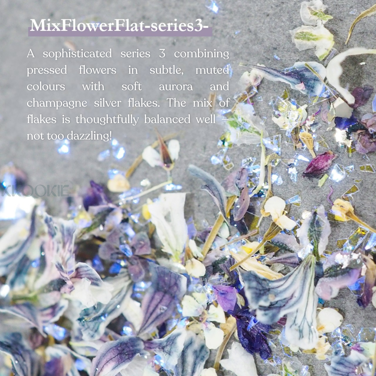 S Mint - Mix Flower Flat series 3 (9 colours)