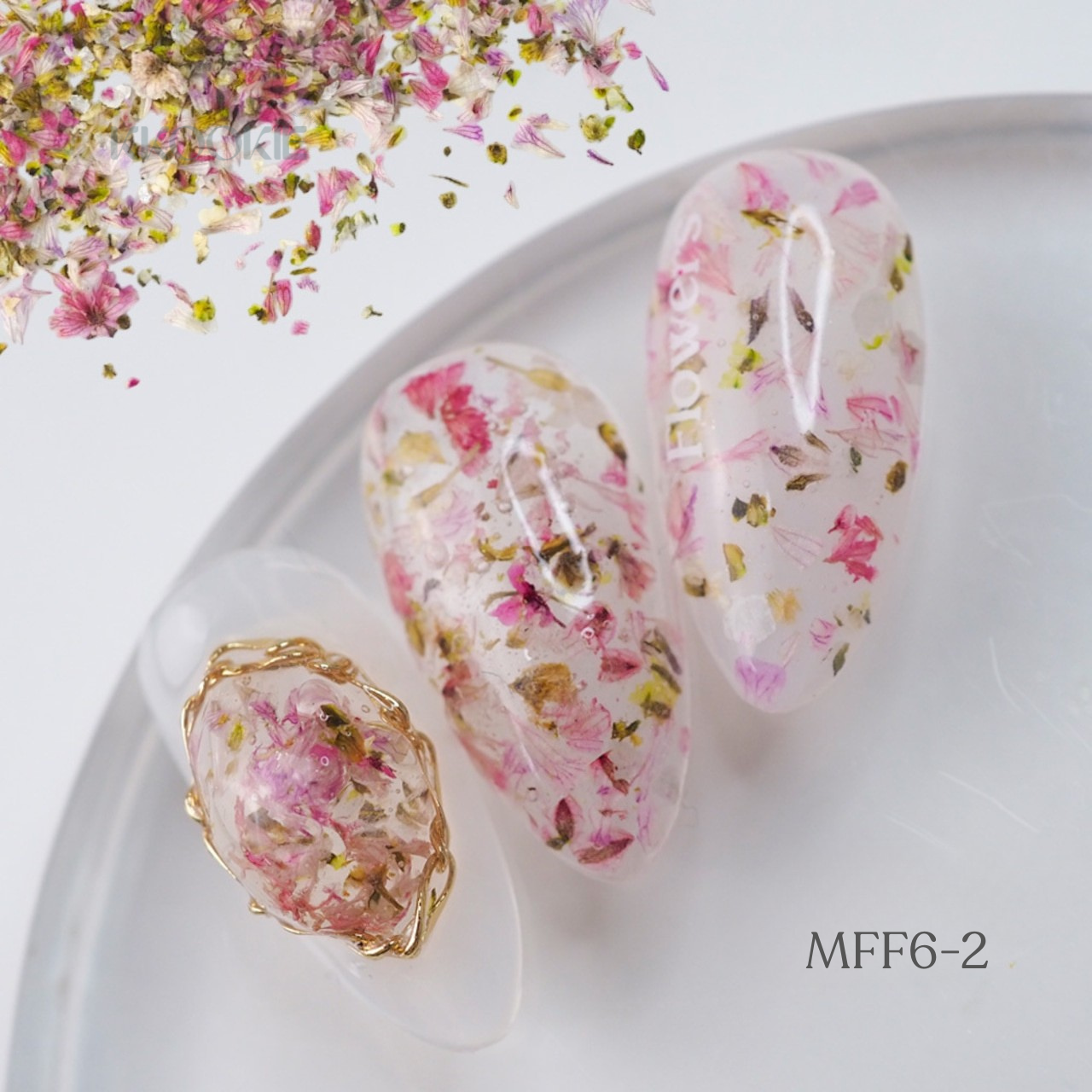 S Mint - Mix Flower Flat series 6 (9 colours)