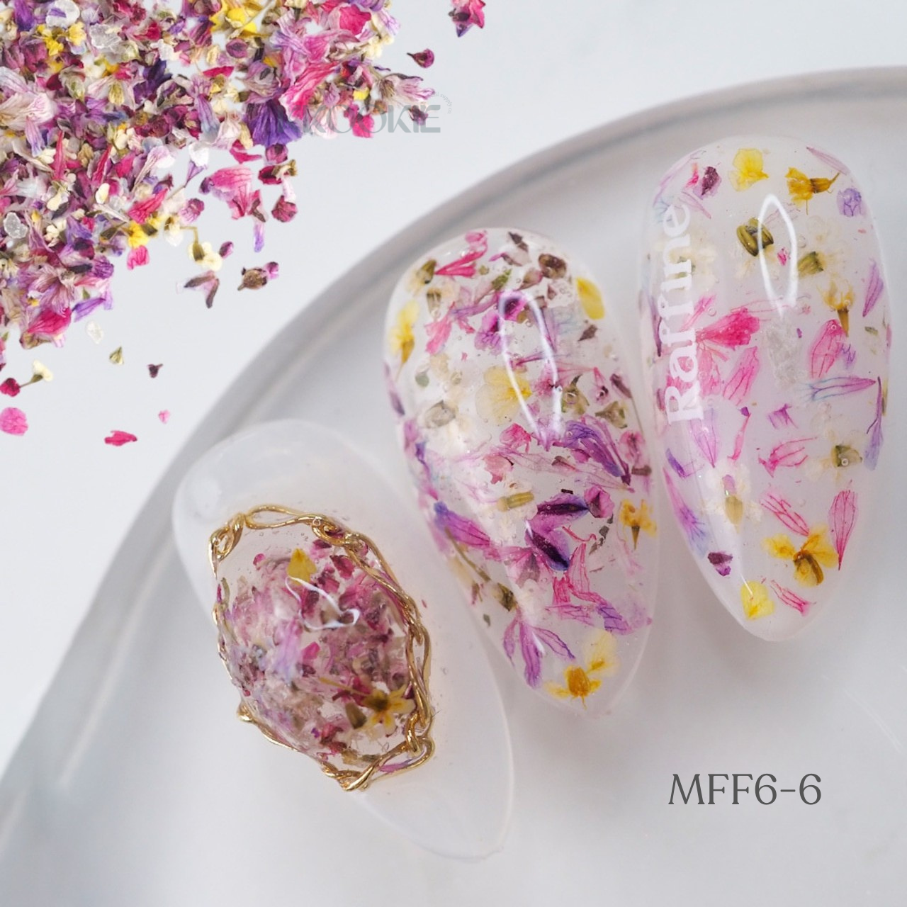 S Mint - Mix Flower Flat series 6 (9 colours)