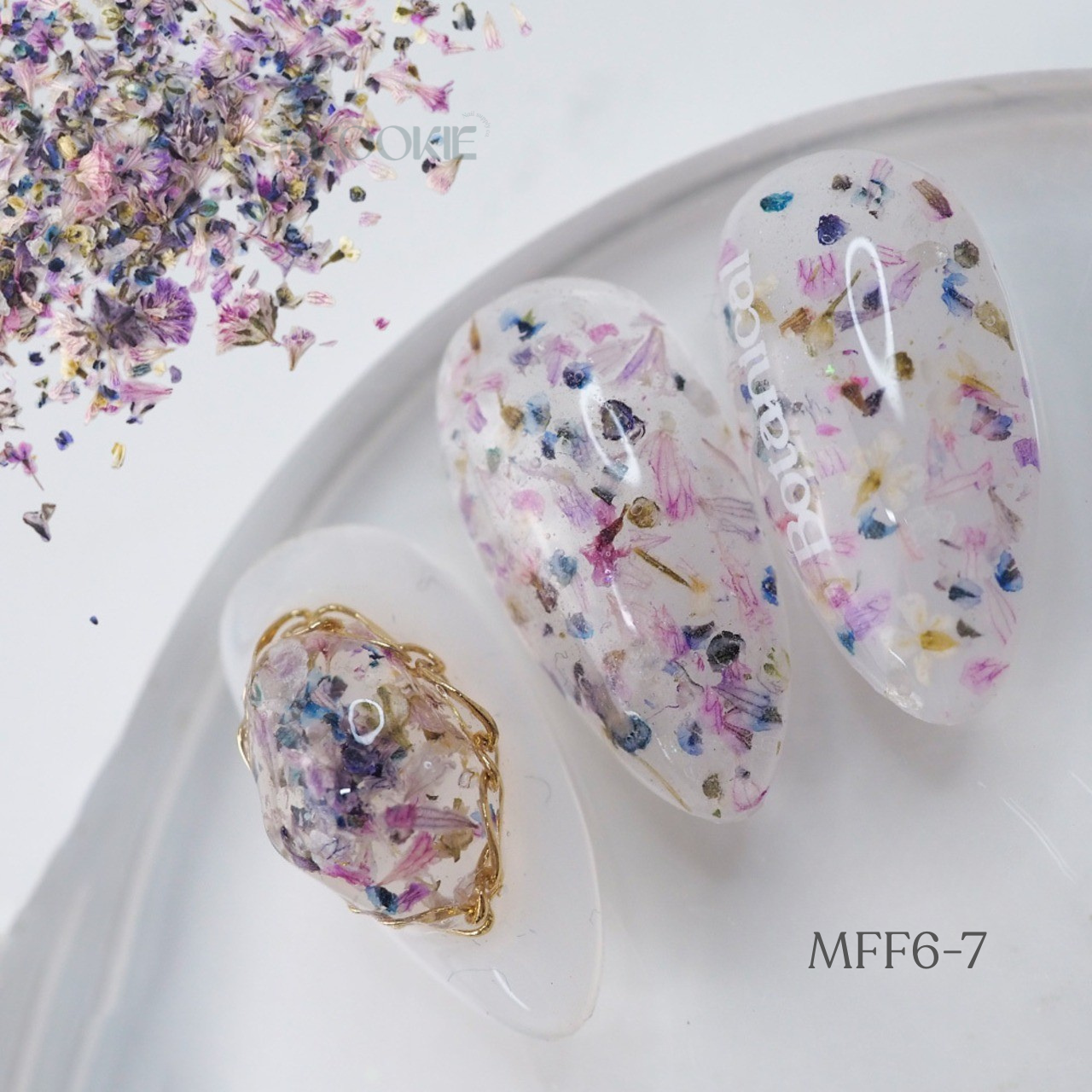 S Mint - Mix Flower Flat series 6 (9 colours)