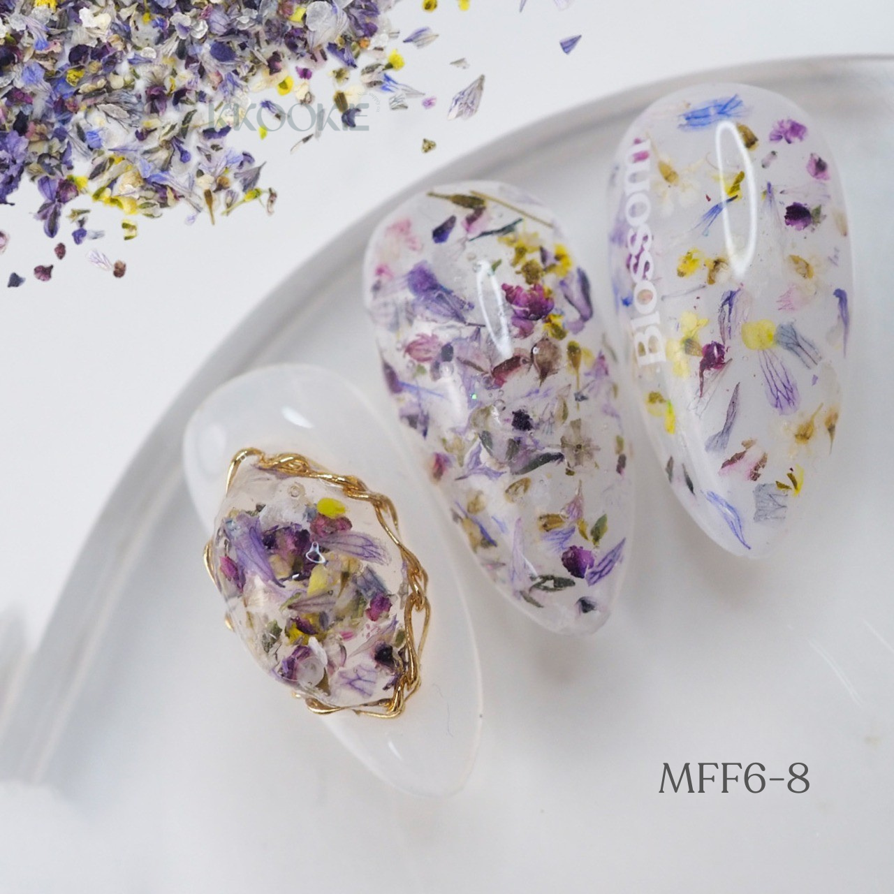 S Mint - Mix Flower Flat series 6 (9 colours)