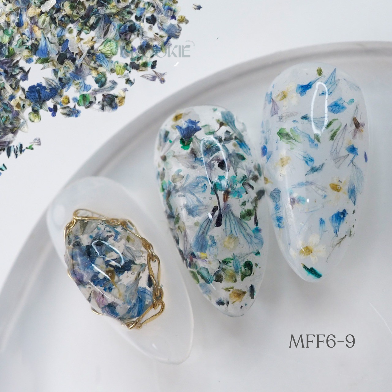 S Mint - Mix Flower Flat series 6 (9 colours)