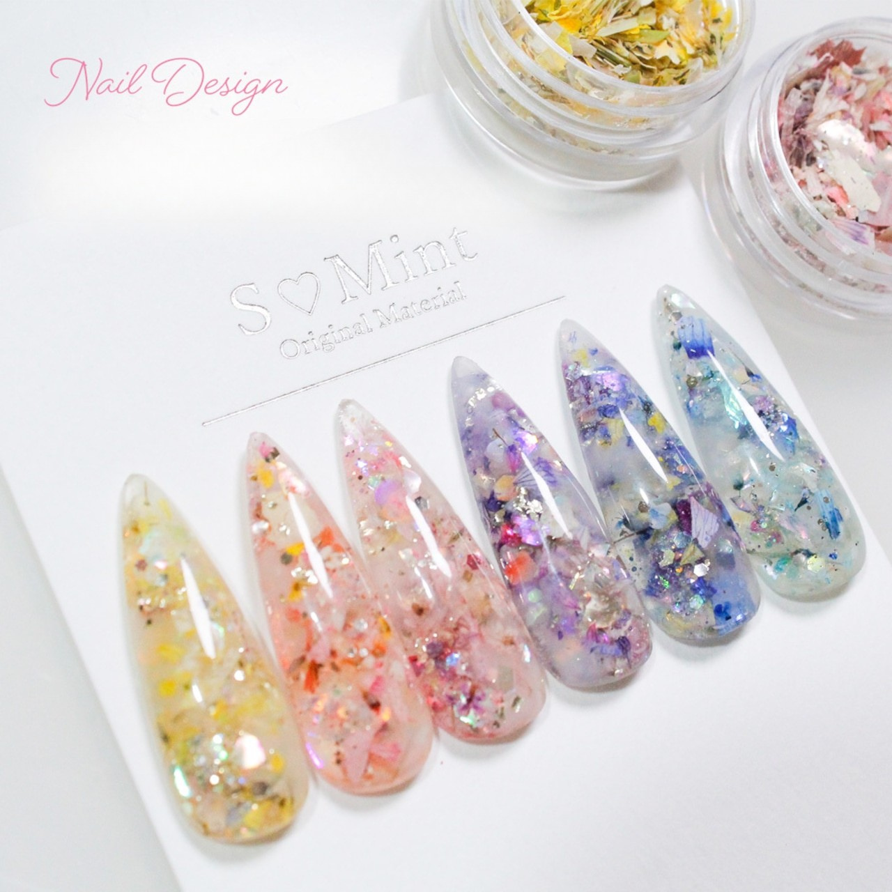 S Mint - Mix Flower Flat series 7 (6 colours)
