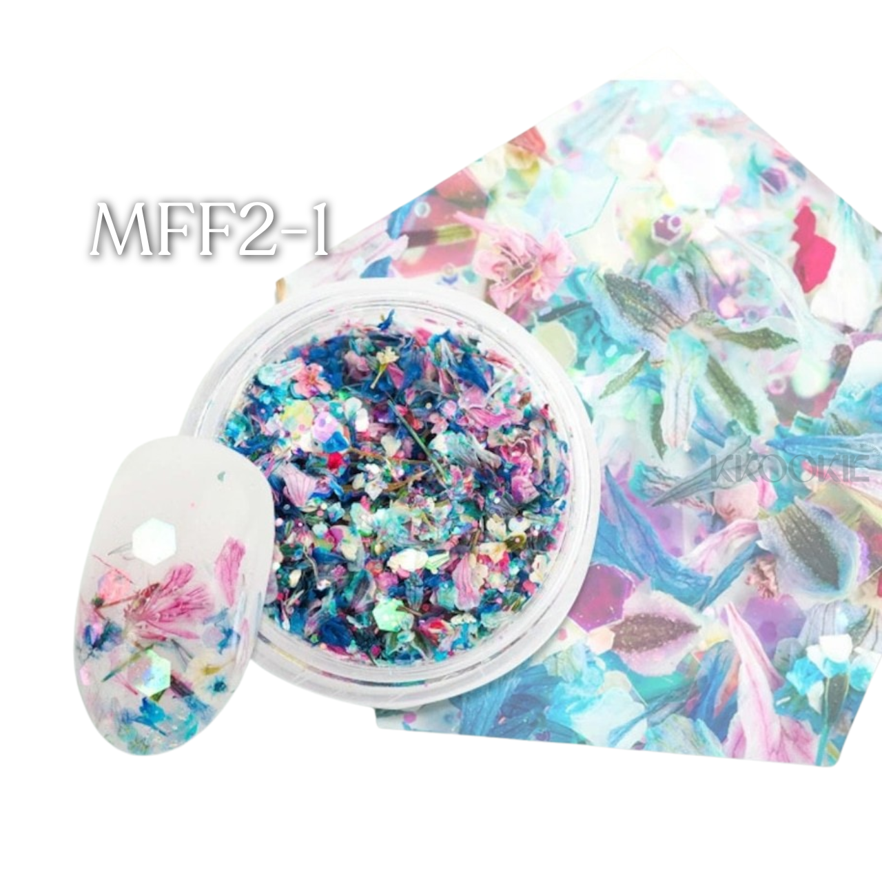 S Mint - Mix Flower Flat series 2 (9 colours)