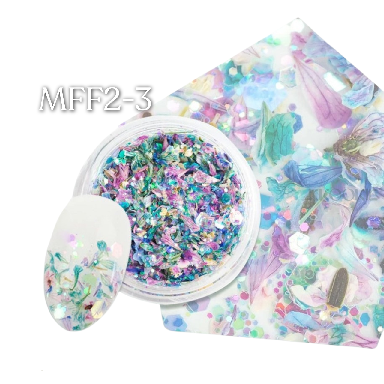 S Mint - Mix Flower Flat series 2 (9 colours)
