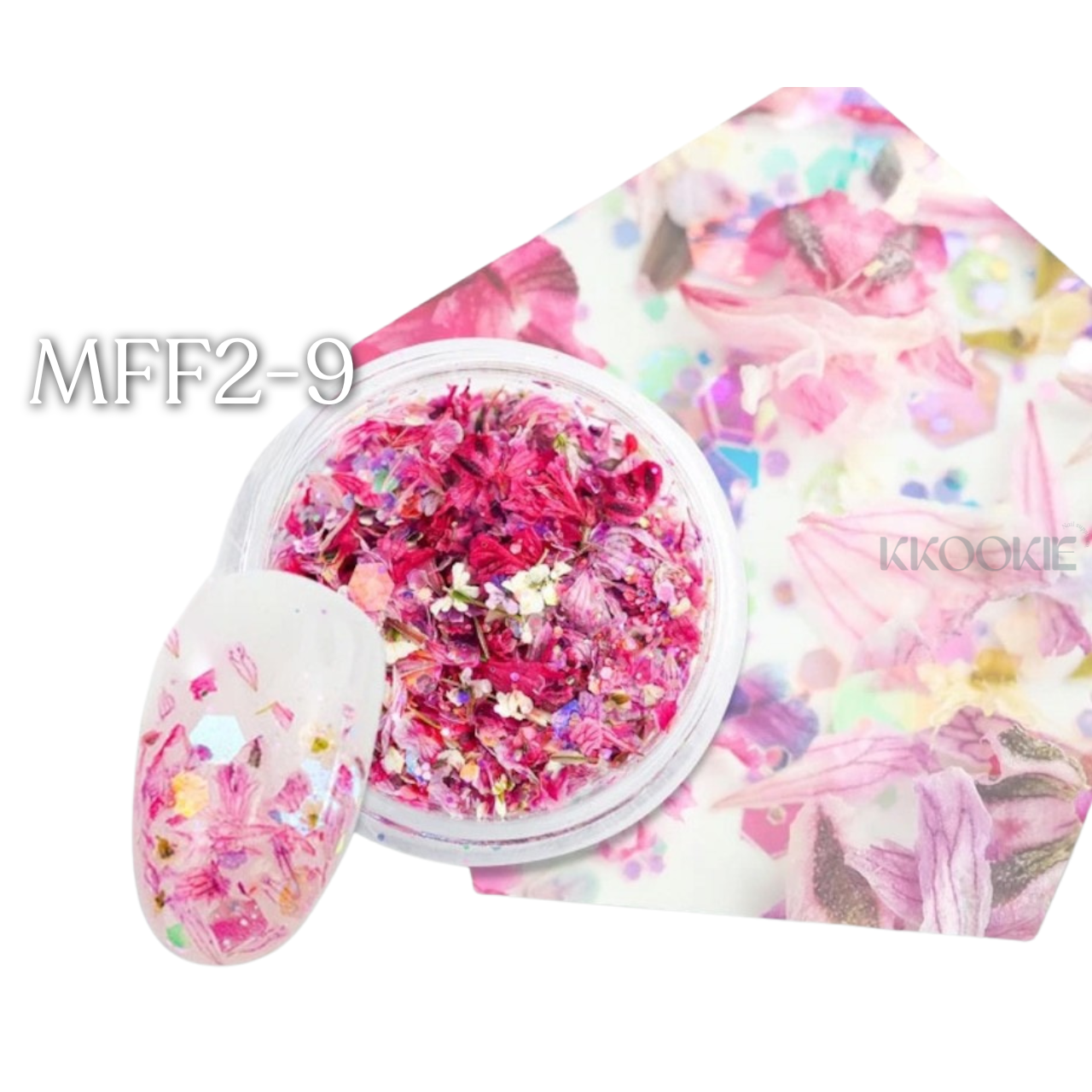 S Mint - Mix Flower Flat series 2 (9 colours)