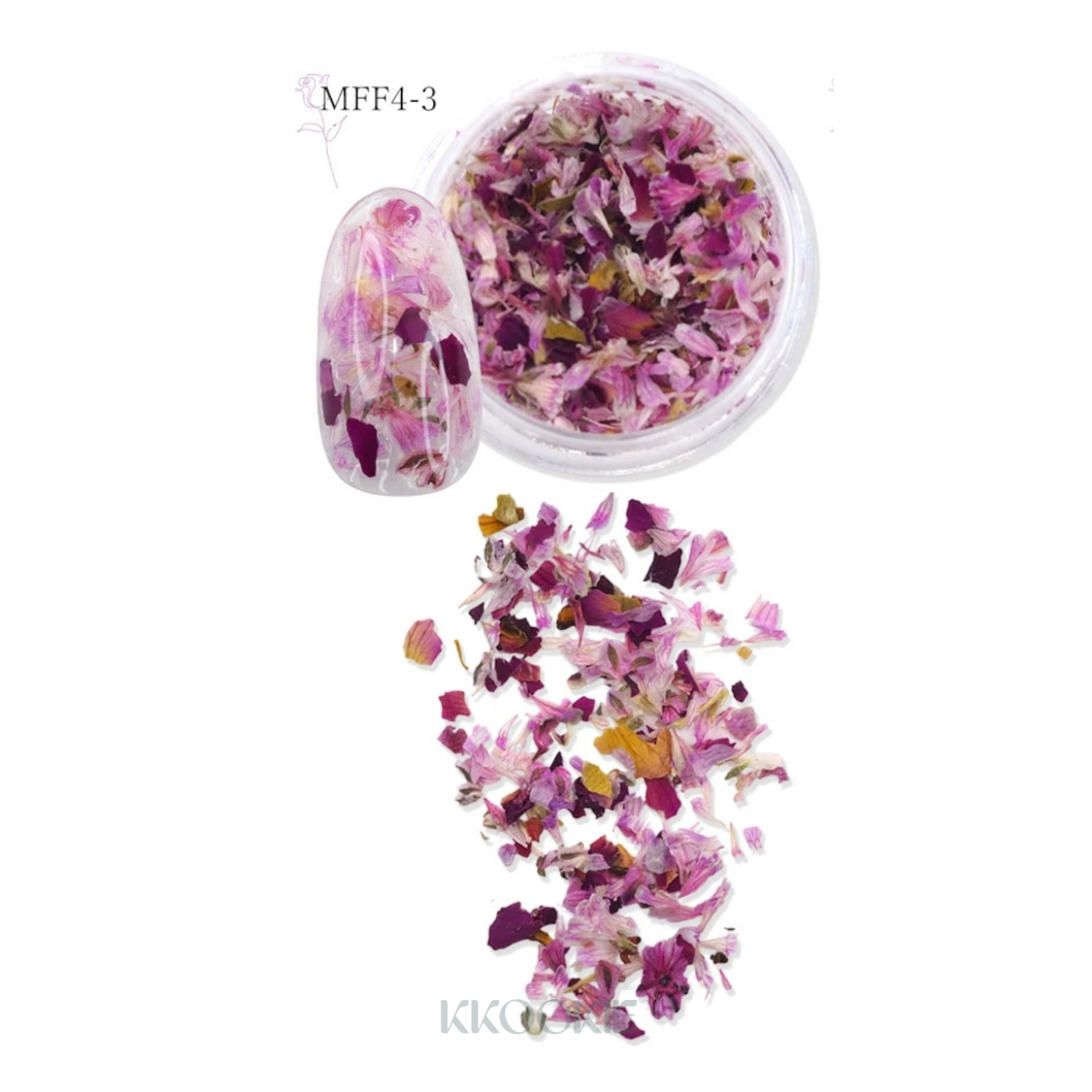 S Mint - Mix Flower Flat series 4 (4 colours)