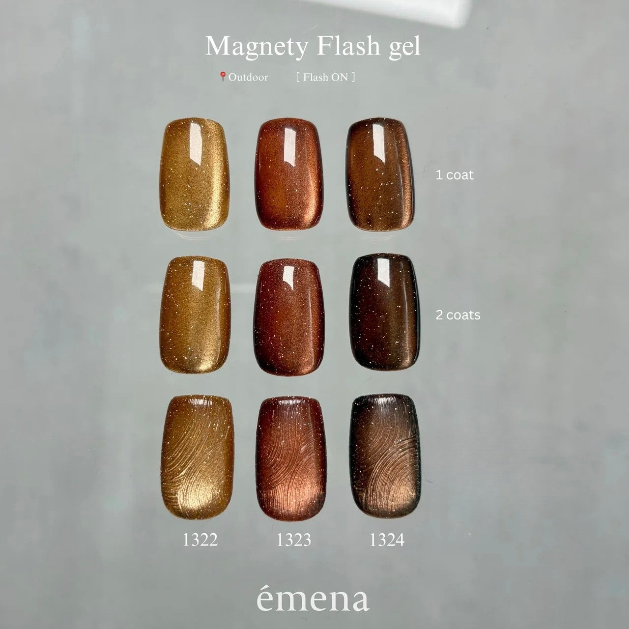 emena - Magnety Flash Gel (1322-1324)